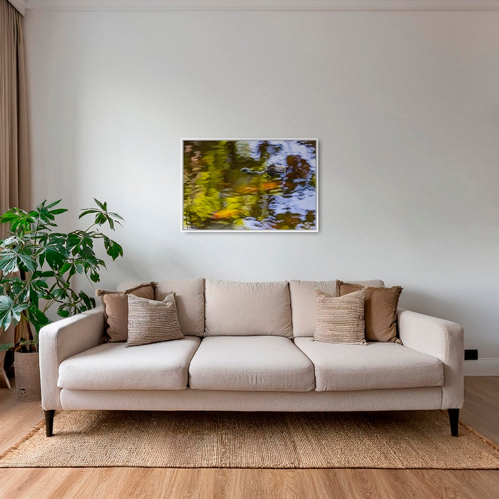 Caïman en peinture