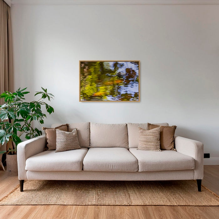 Caïman en peinture