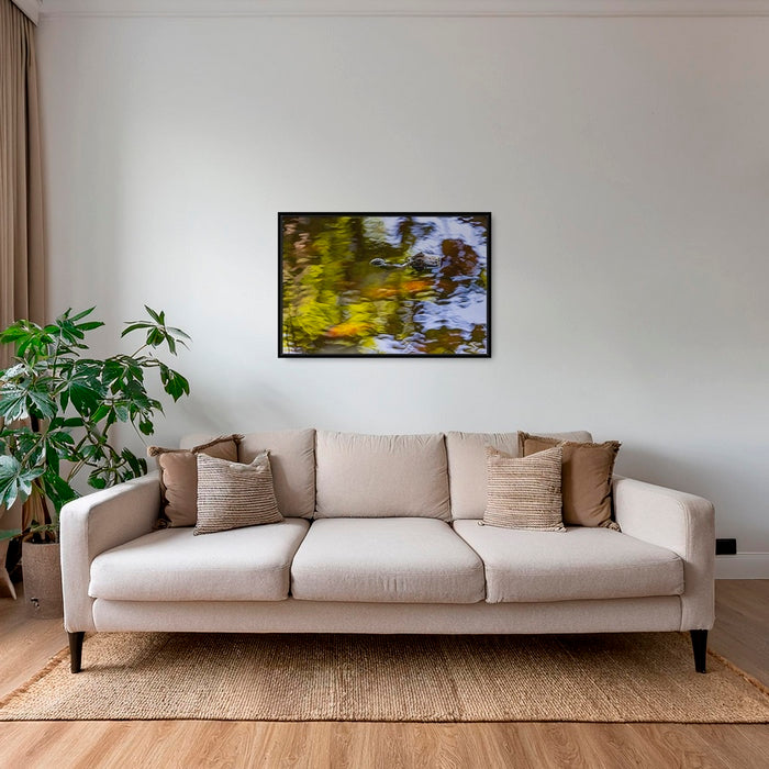 Caïman en peinture