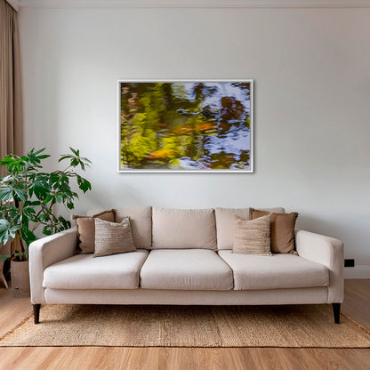 Caïman en peinture