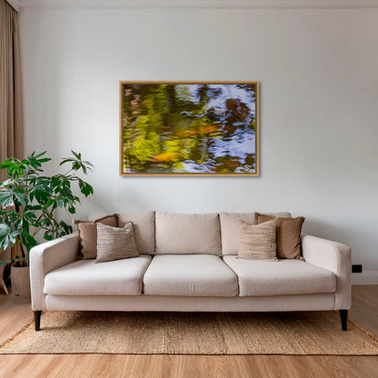 Caïman en peinture