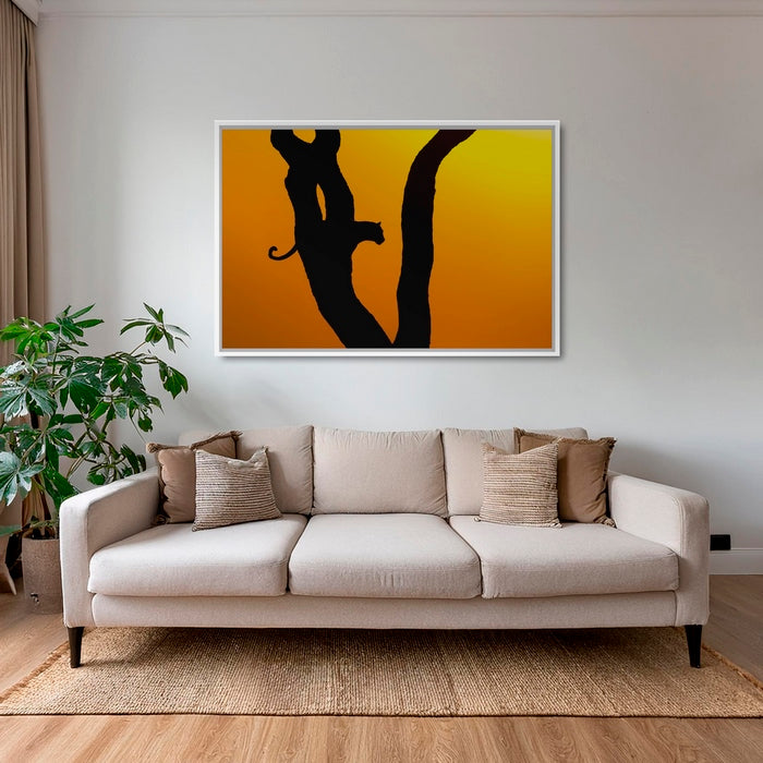 Silhouette féline