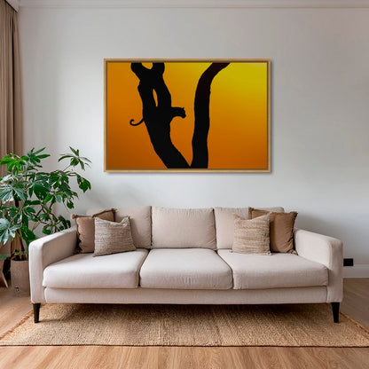Silhouette féline