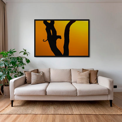 Silhouette féline