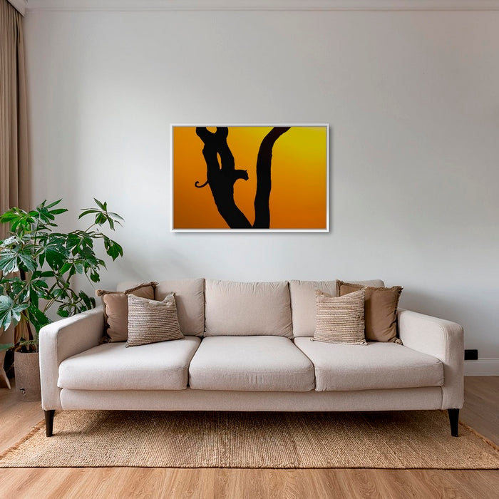 Silhouette féline