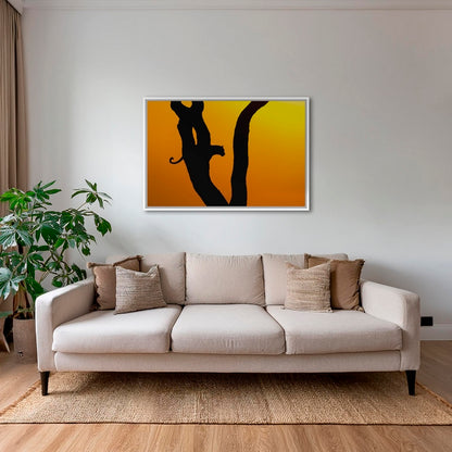 Silhouette féline