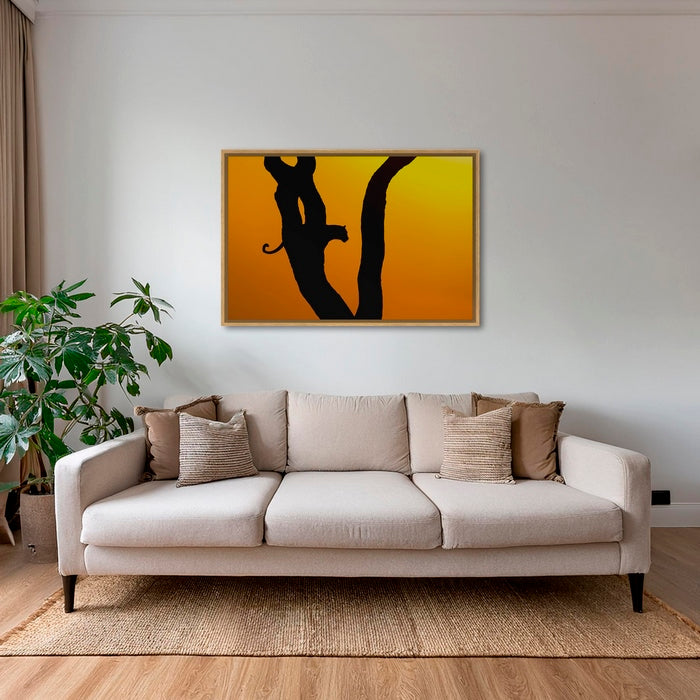 Silhouette féline