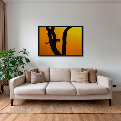Silhouette féline
