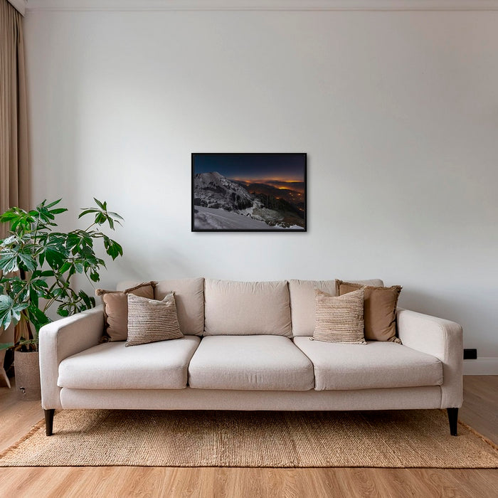 Aiguille de Bionnassay de nuit