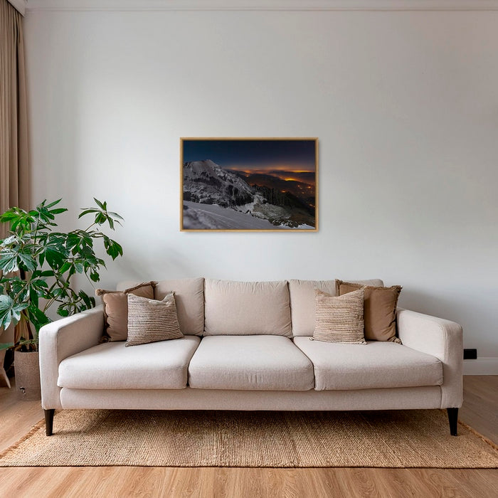 Aiguille de Bionnassay de nuit