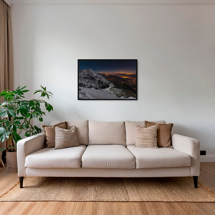 Aiguille de Bionnassay de nuit