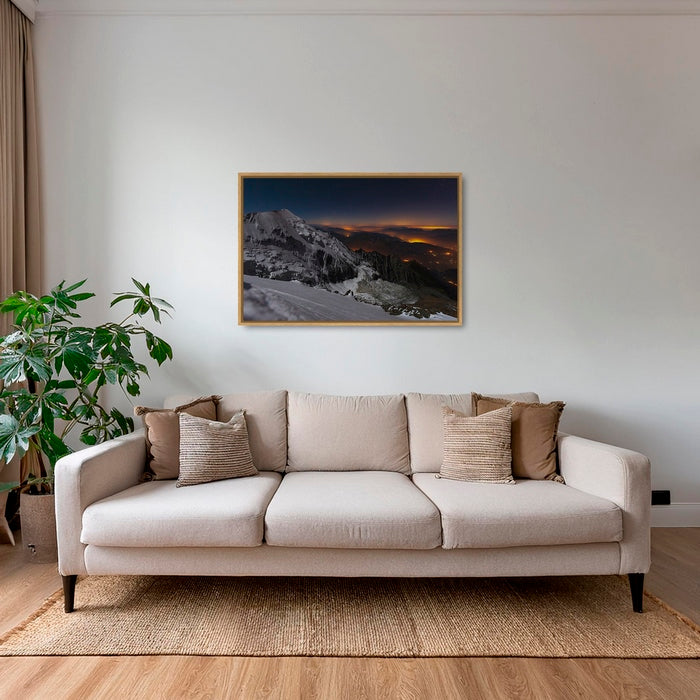 Aiguille de Bionnassay de nuit