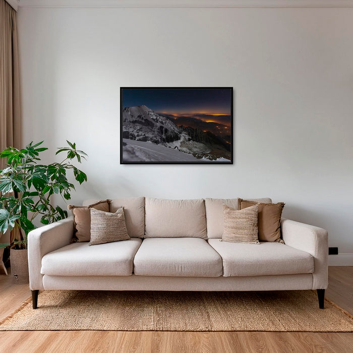 Aiguille de Bionnassay de nuit