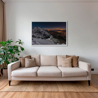 Aiguille de Bionnassay de nuit