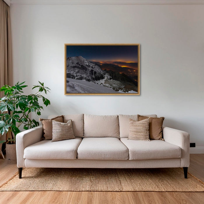 Aiguille de Bionnassay de nuit