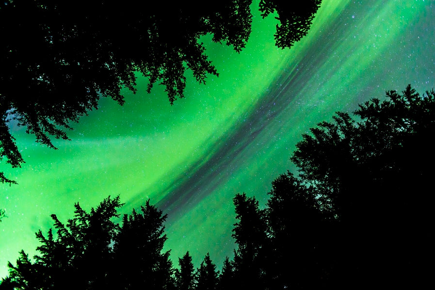 Aurores boréales en Alaska