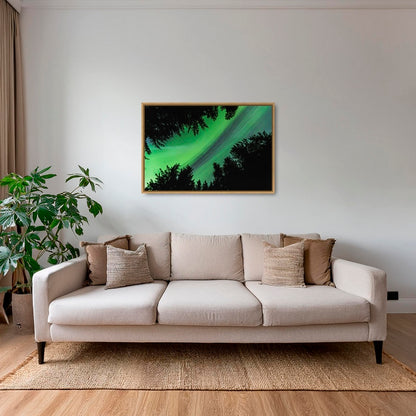 Aurores boréales en Alaska