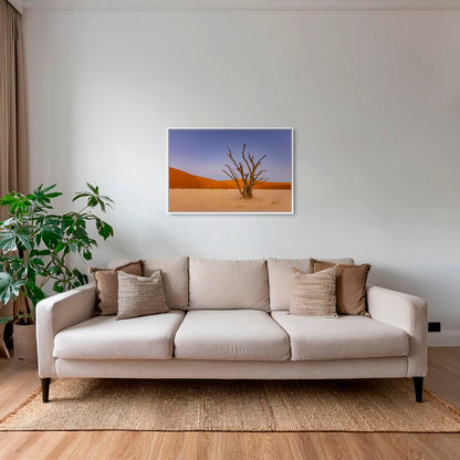 Douce lumière sur le Deadvlei