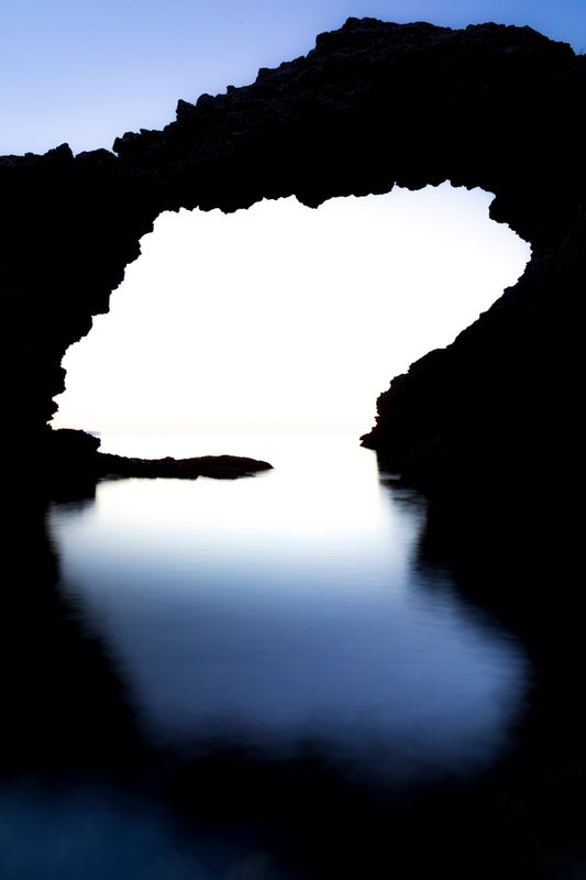 A travers l'arche de l'Escala