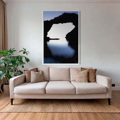 A travers l'arche de l'Escala