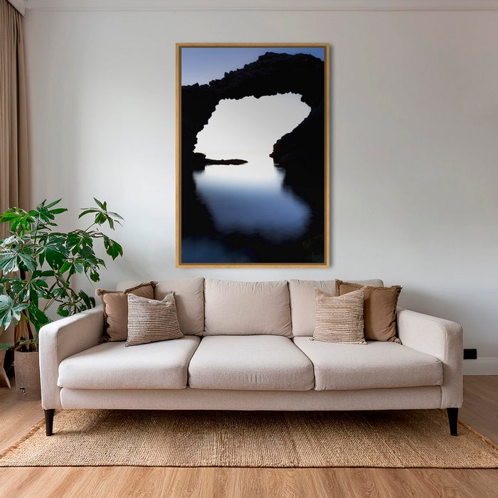 A travers l'arche de l'Escala