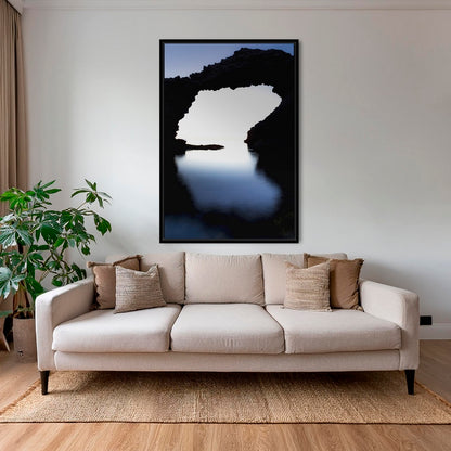 A travers l'arche de l'Escala