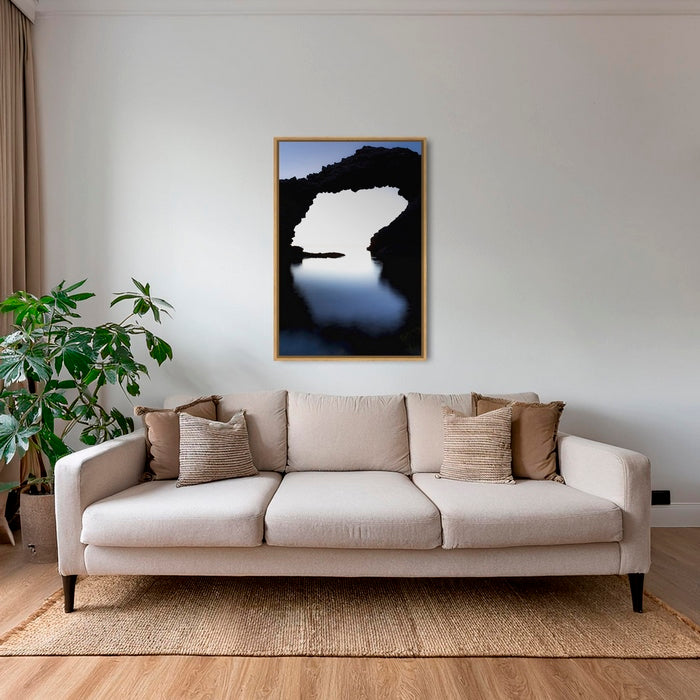 A travers l'arche de l'Escala