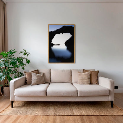 A travers l'arche de l'Escala