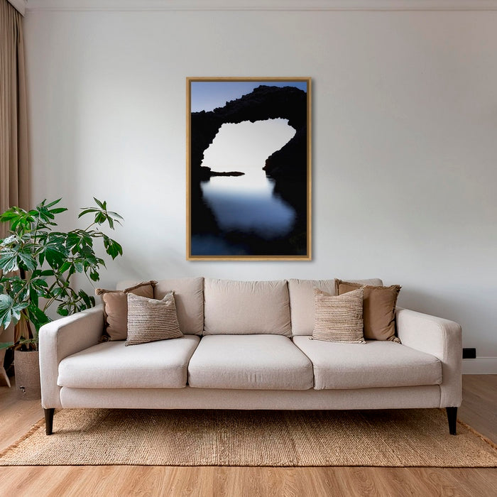 A travers l'arche de l'Escala