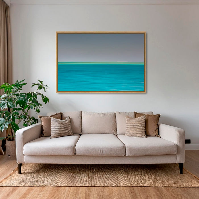 Peinture mer rouge