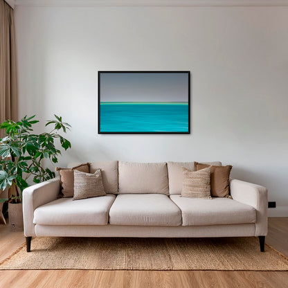 Peinture mer rouge