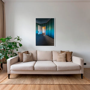 Chambre rayée