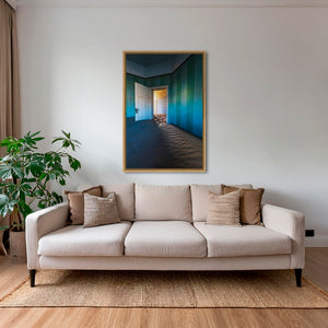 Chambre rayée