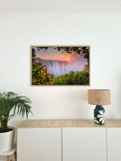 Lever de rideau sur les chutes