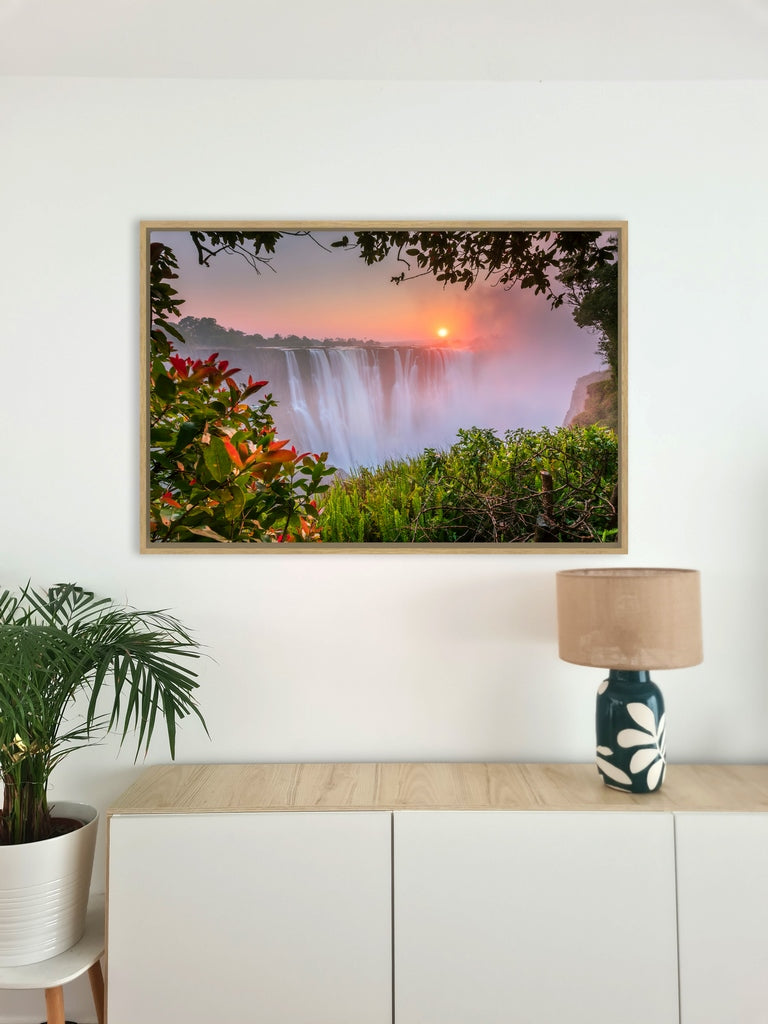 Lever de rideau sur les chutes