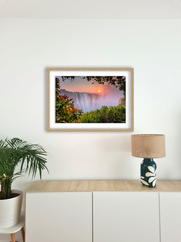 Lever de rideau sur les chutes