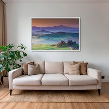 Charger l&#39;image dans la galerie, Premières lueurs sur le Val D&#39;orcia
