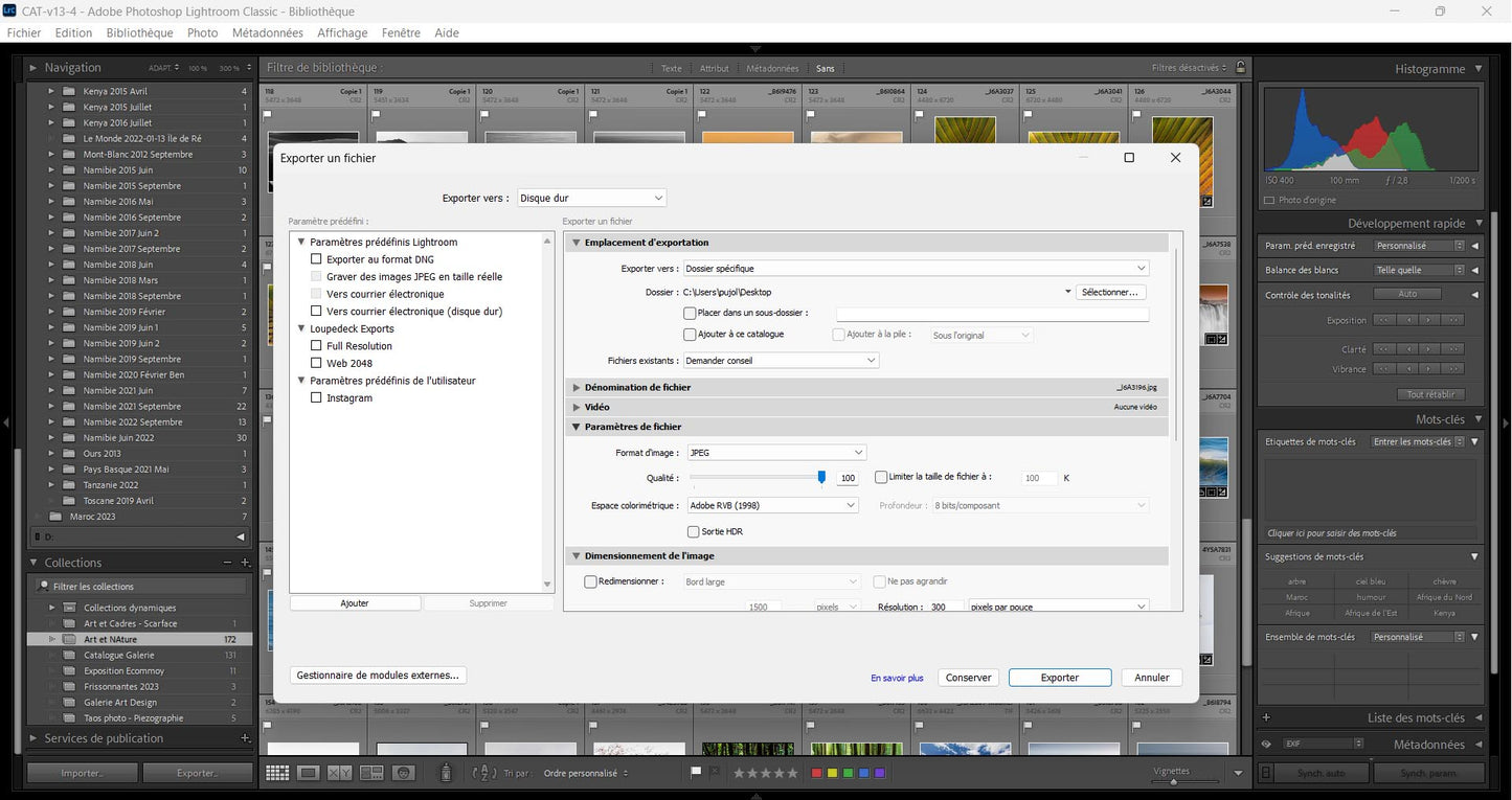 Atelier Lightroom individuel