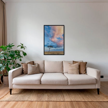 Acacia et nuages de Mara