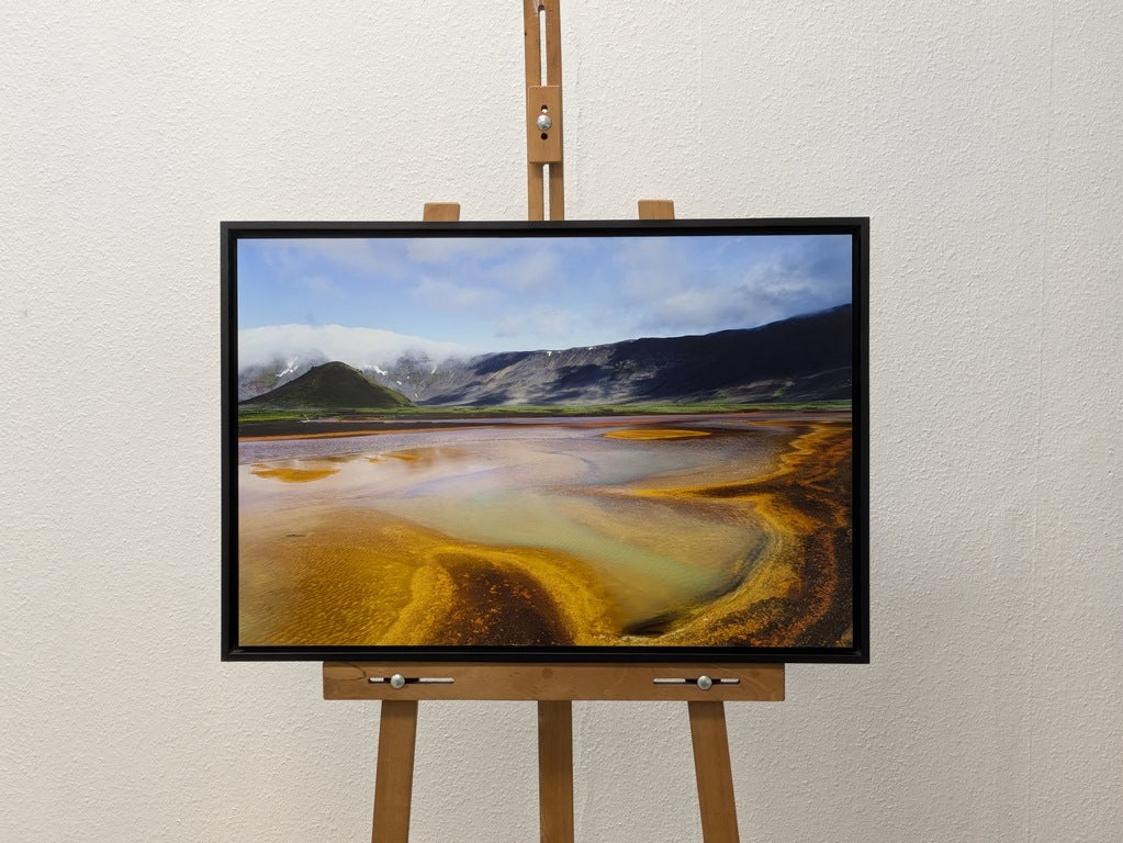 Les sources sulfureuses d'Aniakchak