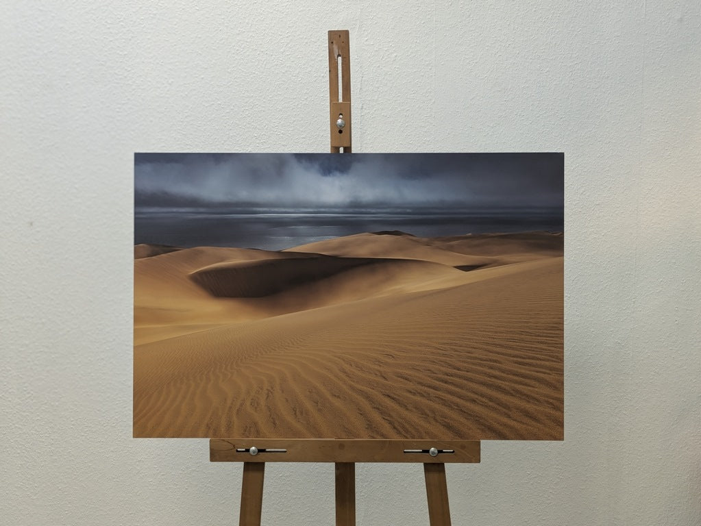 Dunes sous les nuages