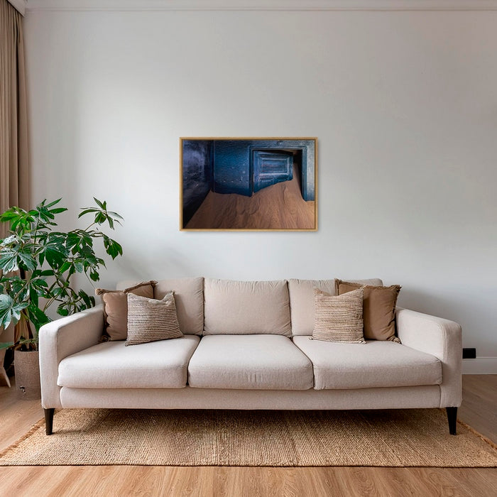 La porte bleue