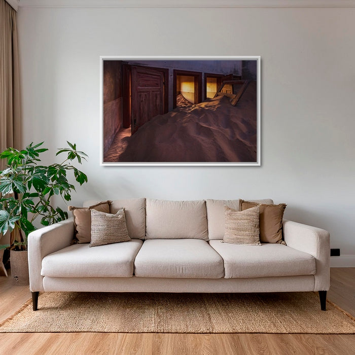 Premières lueurs sur Kolmanskop