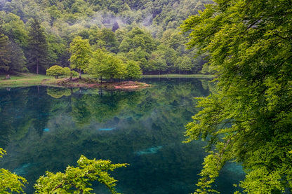 Les eaux turquoises de Bethmale